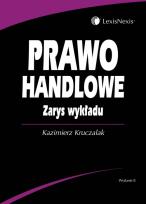 Okładka książki Prawo handlowe. Zarys wykładu