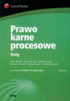 Opakowanie Prawo karne procesowe Testy