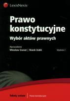 Okładka książki Prawo konstytucyjne Wybór aktów prawnych