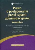 Okładka książki Prawo o postępowaniu przed sądami administracyjnymi