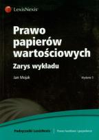 Okładka książki Prawo papierów wartościowych Zarys wykładu