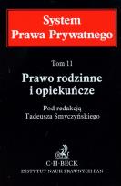 Opakowanie Prawo rodzinne i opiekuńcze tom 11