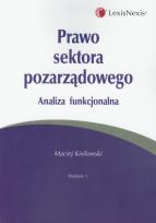Okładka książki Prawo sektora pozarządowego