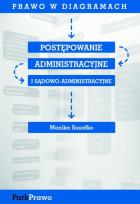 Okładka książki Prawo w diagramach Postępowanie administracyjne i sądowo-administracyjne