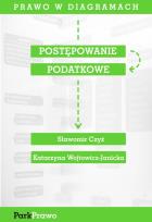 Okładka książki Prawo w diagramach Postępowanie podatkowe