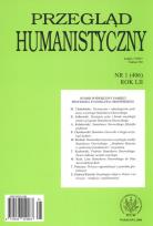 Opakowanie Przegląd humanistyczny 6/2008