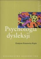 Okładka książki Psychologia dysleksji