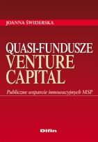 Okładka książki Quasi fundusze venture capital