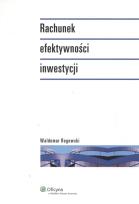 Okładka książki Rachunek efektywności inwestycji