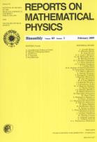 Opakowanie Reports on Mathematical Physics 63/1 2009