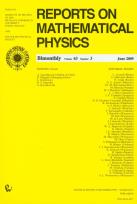 Opakowanie Reports on Mathematical Physics 63/3 2009