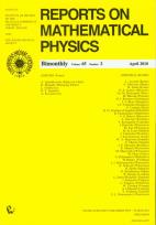 Opakowanie Reports on Mathematical Physics 65/2
