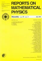 Opakowanie Reports on Mathematical Physics 65/3 2010
