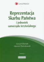 Okładka książki Reprezentacja Skarbu Państwa i jednostek samorządu terytorialnego