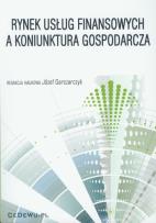 Okładka książki Rynek usług finansowych a koniunktura gospodarcza