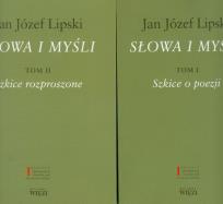Okładka książki Słowa i myśli t.1/2