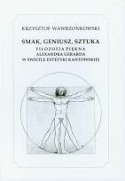 Okładka książki Smak geniusz sztuka