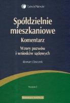 Okładka książki Spółdzielnie mieszkaniowe Komentarz