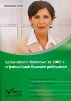 Okładka książki Sprawozdania finansowe za 2009 r w jednostkach finansów publicznych