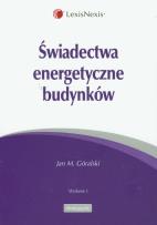 Okładka książki Świadectwa energetyczne budynków