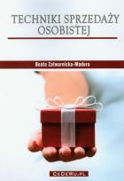 Okładka książki Techniki sprzedaży osobistej