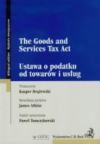 Opakowanie The Goods and Services Tax Act Ustawa o podatku od towarów i usług
