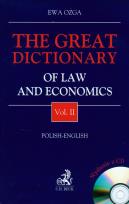 Okładka książki The great dictionary of law and economic vol.2 with CD
