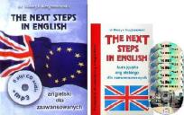 Okładka książki The next steps in English z płytami CD i MP3
