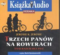 Okładka książki Trzech panów na rowerach (tym razem bez psa) CD - Audiobook