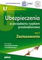 Okładka książki Ubezpieczenia w zarządzaniu ryzykiem...