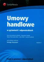 Opakowanie Umowy handlowe w pytaniach i odpowiedziach