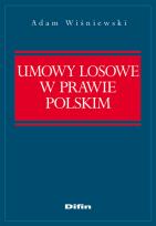 Okładka książki Umowy losowe w prawie polskim