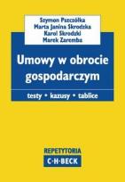 Okładka książki Umowy w obrocie gospodarczym