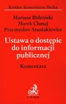 Okładka książki Ustawa o dostępie do informacji publicznej