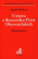 Okładka książki Ustawa o Rzeczniku Praw Obywatelskich Komentarz