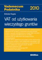Okładka książki VAT od użytkowania wieczystego gruntów
