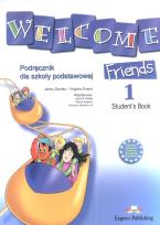 Okładka książki Welcome Friends 1 SB CD Gratis EXPRESS PUBLISHING