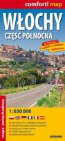 Opakowanie Włochy Część Północna mapa samochodowa 1:650 000