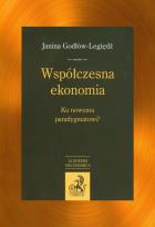 Okładka książki Współczesna ekonomia