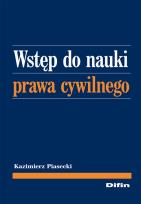 Okładka książki Wstęp do nauki prawa cywilnego