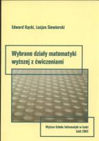 Okładka książki Wybrane działy matematyki wyższej z ćwiczeniami