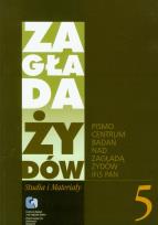 Opakowanie Zagłada Żydów Studia i Materiały 5