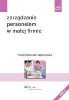 Okładka książki Zarządzanie personelem w małej firmie