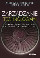 Okładka książki Zarządzanie technologiami - zaawans. technol DIFIN