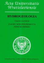 Okładka książki Zasoby wód podziemnych Ziemi Kłodzkiej