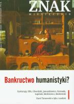 Opakowanie Znak 653 10/2009 Bankructwo humanistyki ?