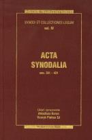 Okładka książki Acta synodalia Dokumenty synodów od 381 do 431 roku