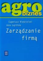 Okładka książki Agrobiznes - Zarządzanie firmą Niedzielski WSiP