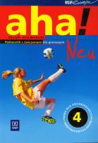 Okładka książki Aha! Neu 4 Podręcznik z ćwiczeniami z płytą CD