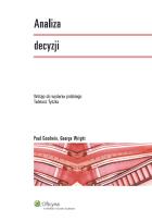 Okładka książki Analiza decyzji